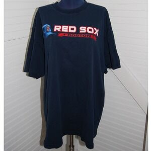 Boston Red Sox t-shirt Men's XL‎ Genuine MLB Merchandise 2008 Retro Unisex